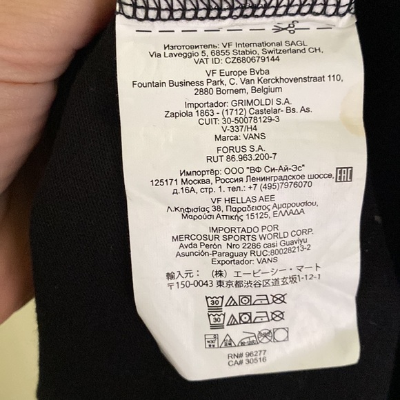 Vans Rainbow Skater T Shirt Dress Size XS - Picture 10 of 10